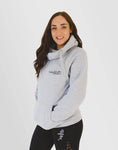 Load image into Gallery viewer, Grey Cross Over Hoody
