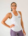 Load image into Gallery viewer, White Strapback Vest Top