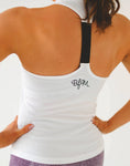 Load image into Gallery viewer, White Strapback Vest Top