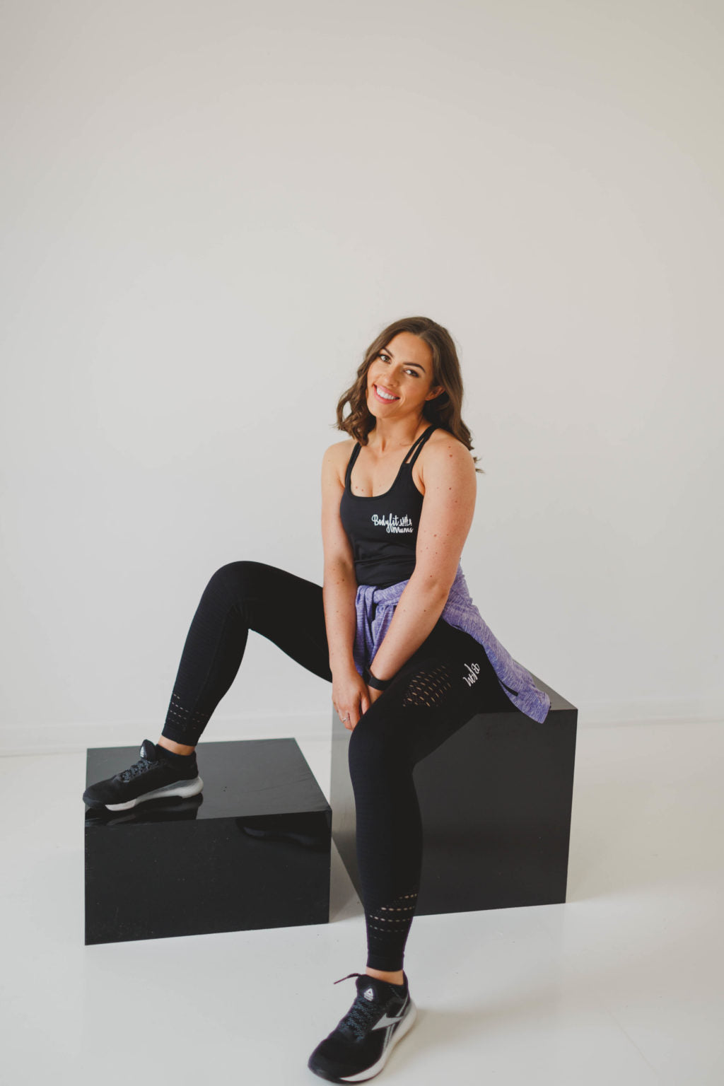 Black Spaghetti Strap Vest