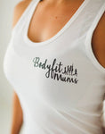 Load image into Gallery viewer, White Strapback Vest Top
